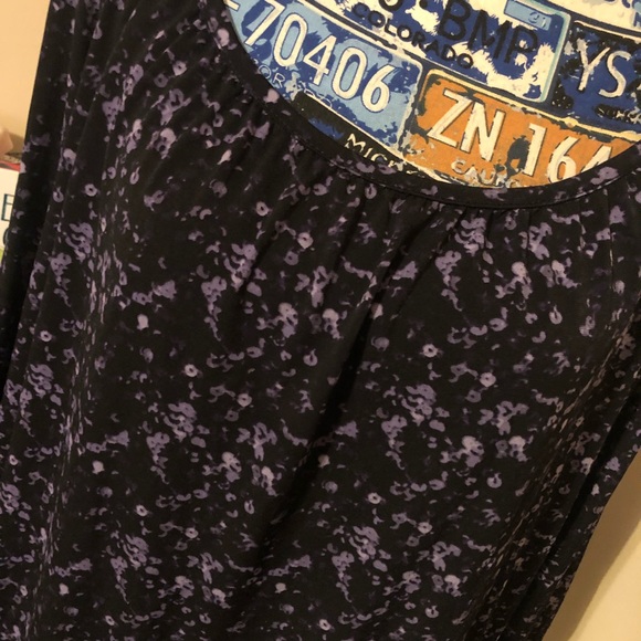 🌟B2G1🌟Michael Michael Kors floral peasant top - Picture 7 of 14